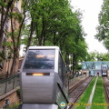 The Montmartre funicular is a double track funicular